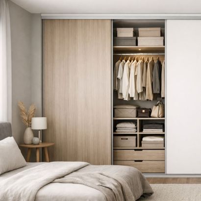 Jak na vestavěné skříně levně: chytré řešení, které šetří peníze i místo