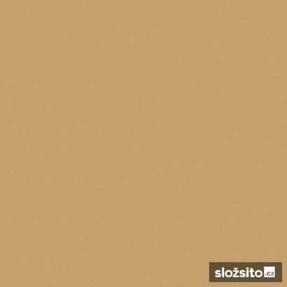 F527 Kov kartáčovaný zlatý