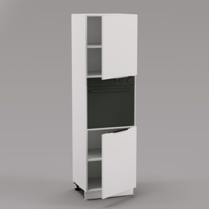 Vysoká skříňka na troubu 2x dvířka